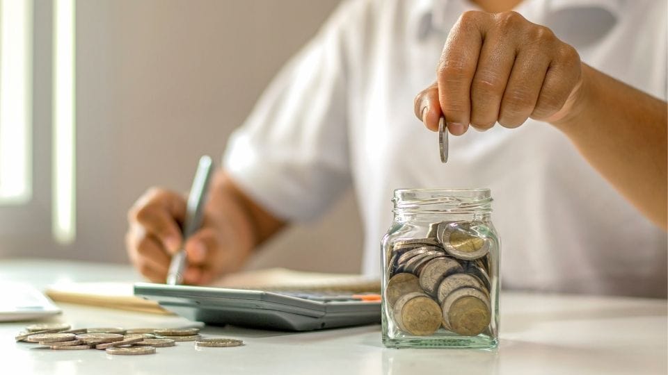 (In the image a person can be seen calculating cost of a solicitor for probate)