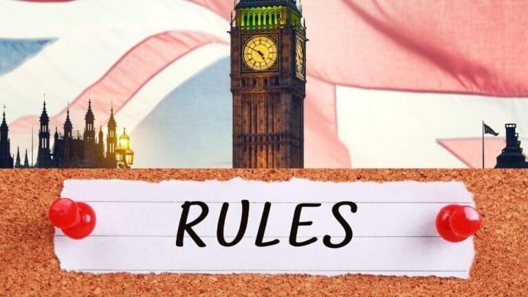 (In the image the concept of intestacy rules for UK is visible)