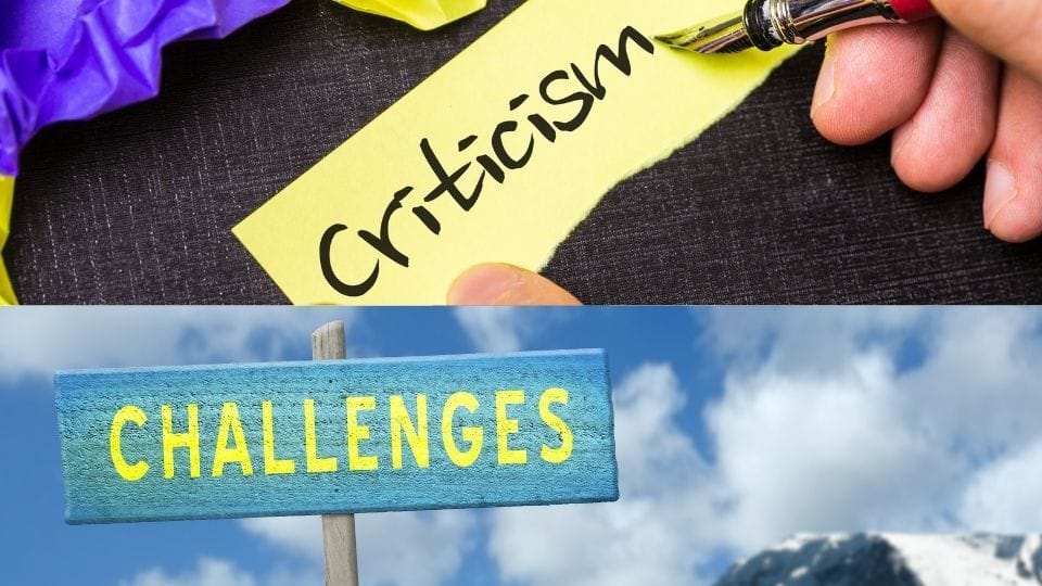 (In the image it can be clearly seen the importance is being shown on the potential challenges and criticism of the reforms)